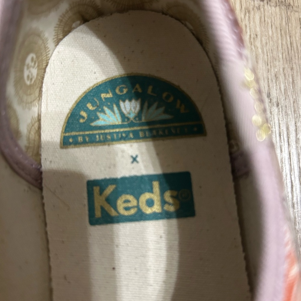 Keds Multicolor Artistic Faces Canvas Sneakers - Picture 2 of 5